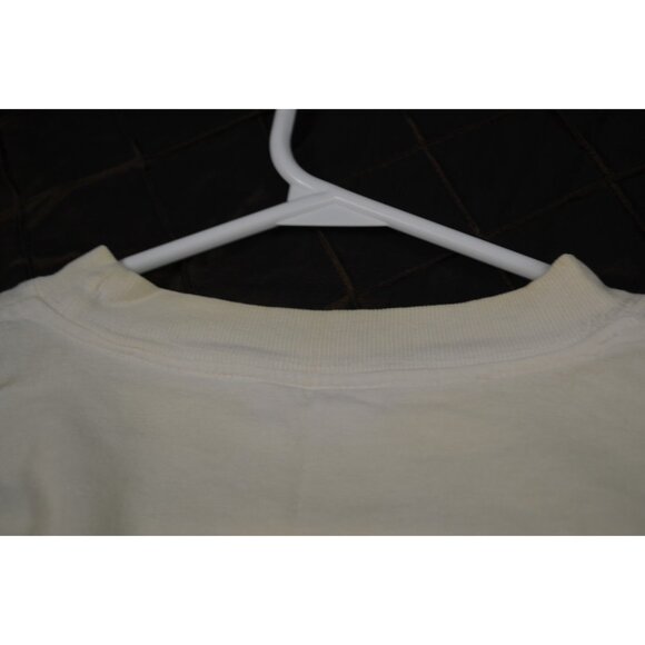 Kitsilano Brewing Company Ltd. Large White Shirt Cotton Vtg Just Brew It - Picture 8 of 12